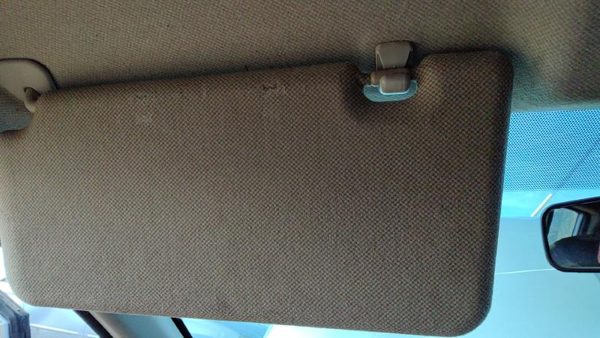 2007-2011 Nissan Versa Driver Left Sun Visor Oem Charcoal G 96401Em11A — photo 3