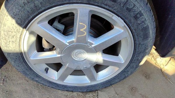 2005 Cadillac Sts 17 Aluminum Wheel Oem Rear Back 7 Spoke Rim Chrome #3 09595340 — photo 3