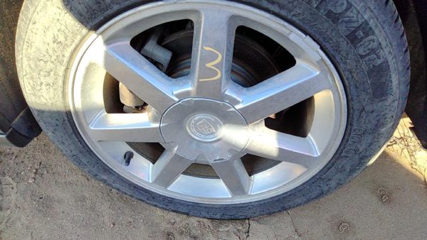 2005 Cadillac Sts 17 Aluminum Wheel Oem Rear Back 7 Spoke Rim Chrome #3 09595340 — photo 1