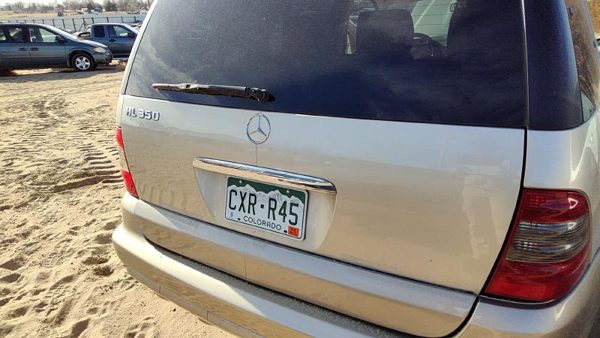 2005 Mercedes Ml Series Trunk/decklid/hatch/tailgate Gold — photo 4