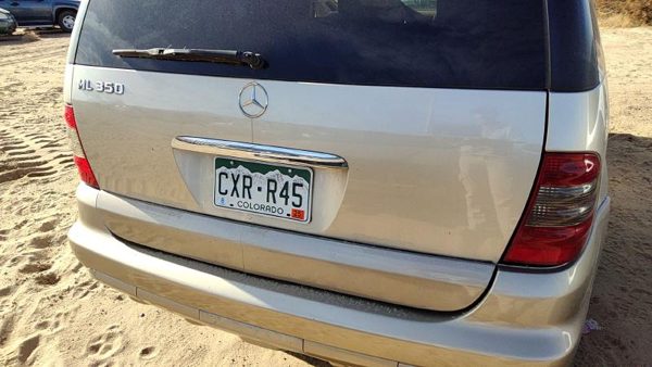 2005 Mercedes Ml Series Trunk/decklid/hatch/tailgate Gold — photo 1