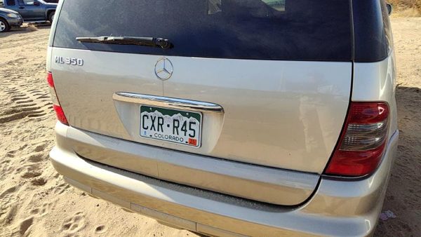 2005 Mercedes Ml Series Trunk/decklid/hatch/tailgate Gold — photo 2