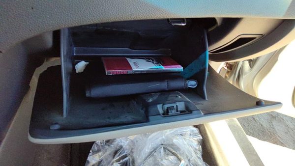 2010-2012 Ford Fusion Glove Box Assembly Complete Door With Latch Oem Black Dl — photo 5