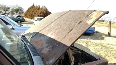 1983 GMC Sierra Hood Brown