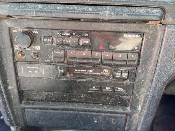 1992-1994 Subaru Legacy Rhd Stock Radio Oem Factory Stereo Cd Player Cassette — photo 2