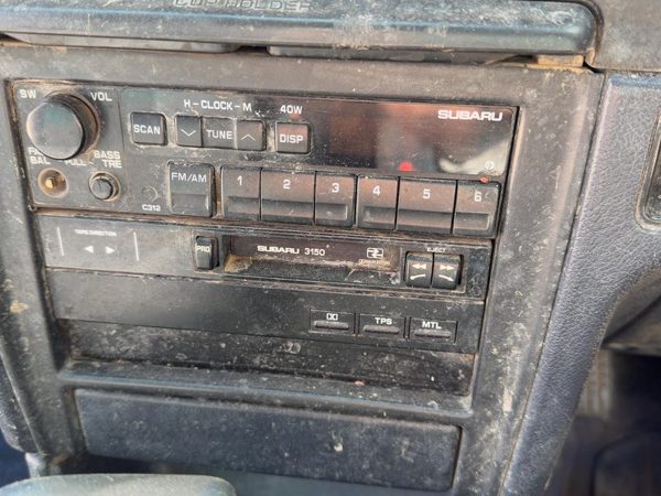 1992-1994 Subaru Legacy Rhd Stock Radio Oem Factory Stereo Cd Player Cassette — photo 1