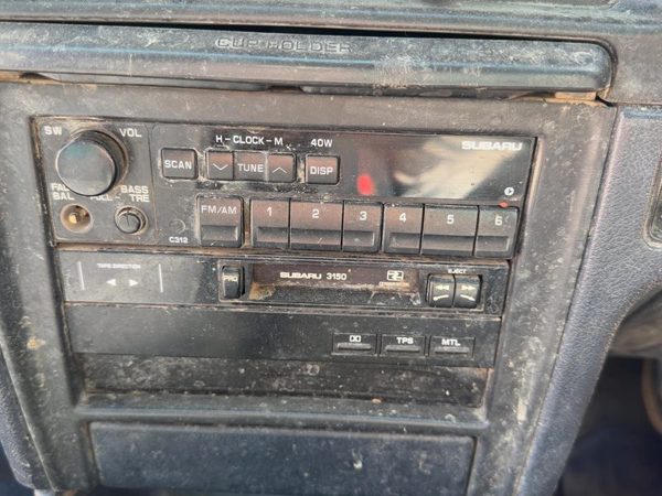1992-1994 Subaru Legacy Rhd Stock Radio Oem Factory Stereo Cd Player Cassette — photo 4