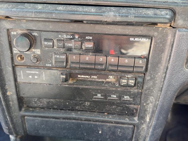 1992-1994 Subaru Legacy Rhd Stock Radio Oem Factory Stereo Cd Player Cassette — photo 3