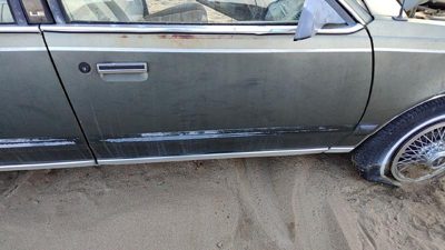 1985 Pontiac 6000 Front Door RH Green