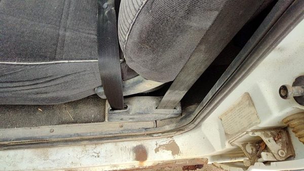 92-94 Chevy S10 Blazer Driver Left Front Seat Belt Retractor Oem Shoulder Black — photo 6