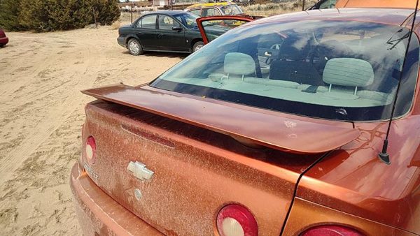 2005-2010 Chevy Cobalt Rear Spoiler Back Wing Oem Orange 56U 19120776 — photo 1