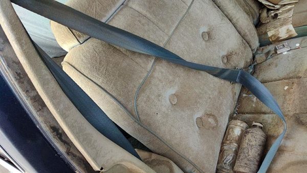 1979 Chevy Caprice Passenger Right Front Seat Belt Retractor Oem Shoulder Gray — photo 4