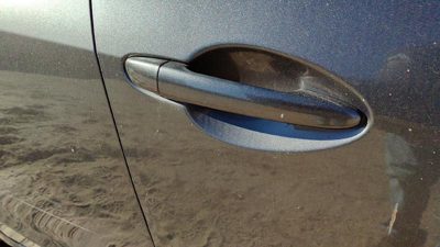 2010-13 Mazda 3 Passenger Right Front Outside Door Handle Oem 38r Graphite Mica