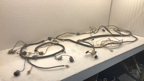 1986 Chevy Corvette C4 Complete Rear Body Wiring Harness Tailight Harness — photo 2