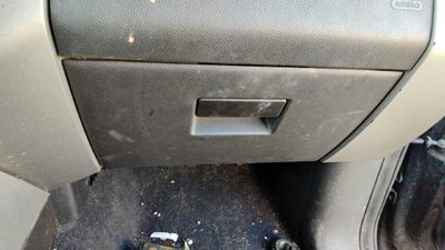 07-14 Ford Expedition Glove Box Assembly Complete Door With Latch 1W Black/Camel