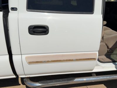2005 Chevy Silverado 2500 Rear Door RH White 50U