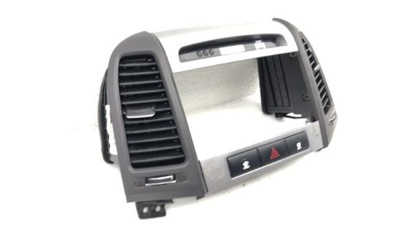 2010-2012 Hyundai Santa Fe Trim Bezel Around Radio Surround Dash Panel Gray Ras — photo 6