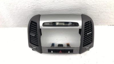 2010-2012 Hyundai Santa Fe Trim Bezel Around Radio Surround Dash Panel Gray Ras