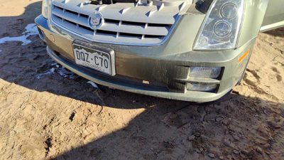 2005-2007 Cadillac Sts Front Bumper Cover Assembly Oem Green 92U 25994577