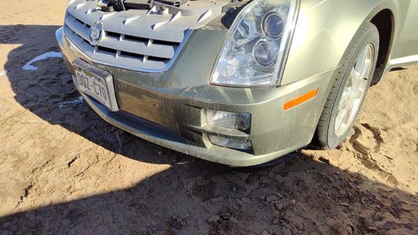 2005-2007 Cadillac Sts Front Bumper Cover Assembly Oem Green 92U 25994577 — photo 3