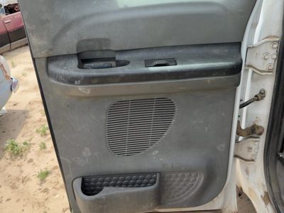 2005-2007 Ford F350 Passenger Right Rear Door Trim Panel Back Gray 6C3Z2827406Ba