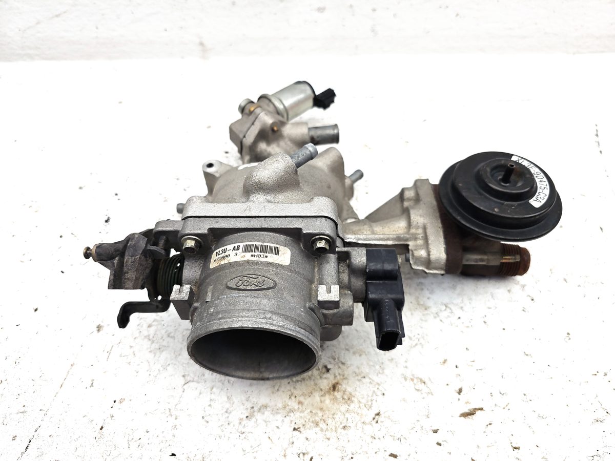 1997-2004 Ford F150 Throttle Body Valve With Intake Elbow Iac Oem Triton V8