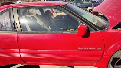 1993 Pontiac Grand Prix Front Door RH Red
