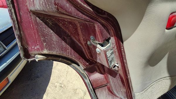1995-00 Gmc Yukon Driver Left Rear Door Latch With Rods/Cables Oem Back 16629443 — photo 4