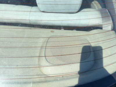 1998-2002 Toyota Corolla Passenger Right Rear Speaker Grille Cover Trim OEM