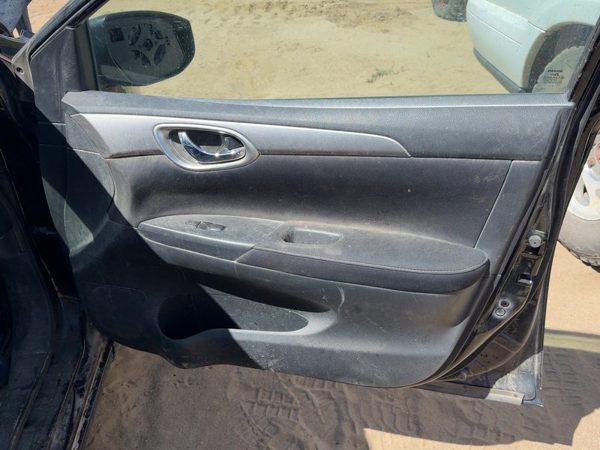 2014 Nissan Sentra Front Door Trim Panel RH Charcoal G — photo 1