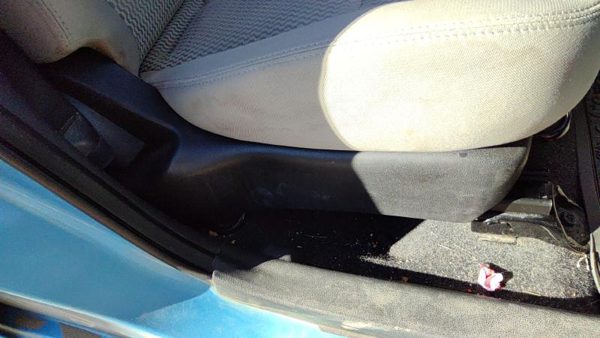2014-2017 Nissan Versa Note Passenger Right Side Seat Trim Panel Oem Charcoal G — photo 2