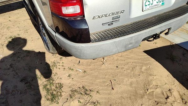 2002 Ford Explorer Rear Bumper Assembly Silver Ts — photo 5