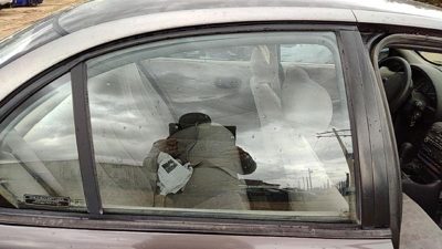 1996-2000 Saturn Sl2 Passenger Right Rear Side Window Door Glass Oem Back