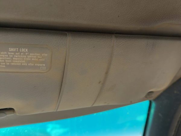 1994 Subaru Legacy RHD Passenger Right Sun Visor Oem — photo 2