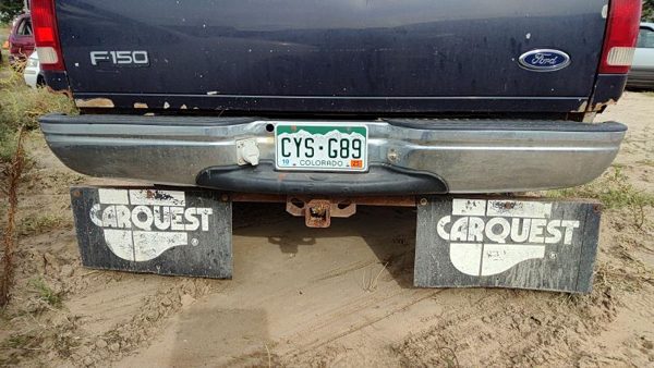 1999 Ford F-150 Rear Bumper Assembly F150 Blue — photo 1