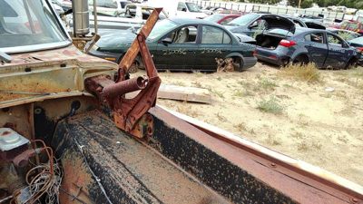 1967-1972 Ford F100 Driver Left Hood Hinge Assembly Oem Brown C7tz16797e