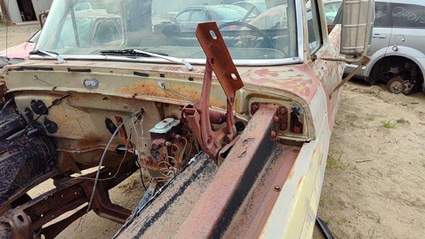 1967-1972 Ford F100 Driver Left Hood Hinge Assembly Oem Brown C7tz16797e — photo 4