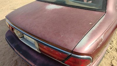 1998 Buick LeSabre Trunk/decklid/hatch/tailgate Maroon Hail 25665723
