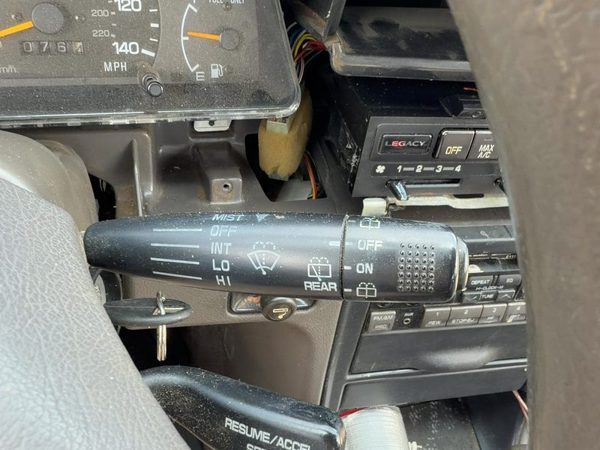 90-94 Legacy Turn Signal Switch Windshield Wiper Column Lever Assembly Gray — photo 2