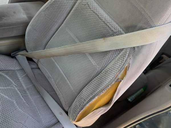 91-94 Ford Explorer 2 Dr Driver Left Front Seat Belt Retractor OEM Shoulder Tan — photo 6