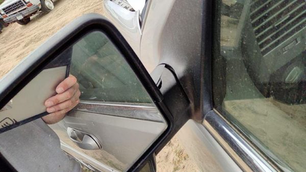 2003-2005 Lincoln Aviator Driver Left Side Mirror Door Mounted Oem Silver Jp — photo 8
