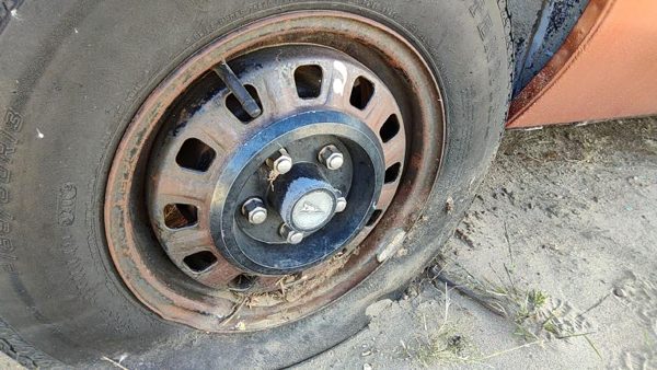 1985 Pontiac Sunbird 13 Steel Wheel Oem Factory Rim #2 09590833 — photo 3