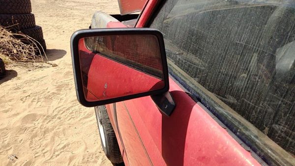 1984-1990 Ford Bronco 2 Driver Left Manual Side Mirror Door Mounted Oem Red — photo 5