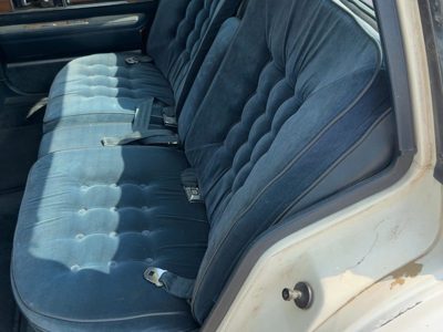 86 98 Complete Set Of Rear Seat Belts Retractor Buckle Left Right Back Oem Blue