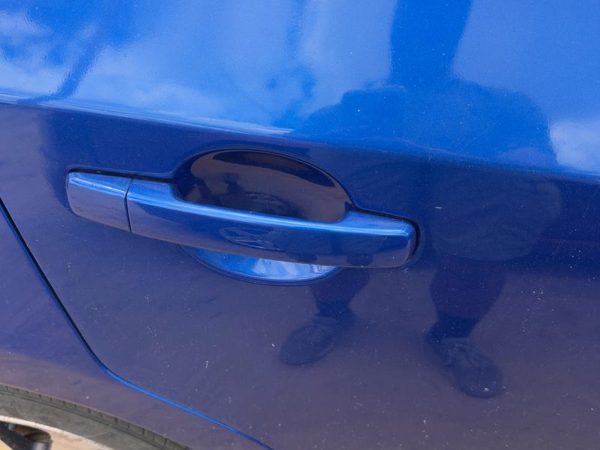 07-12 Nissan Sentra Passenger Right Rear Outside Door Handle Oem Back Blue B17 — photo 1
