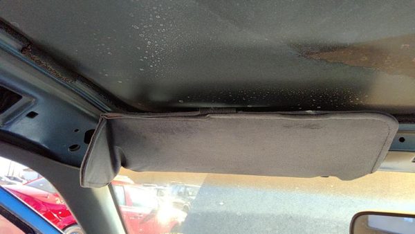 1988-1991 Olds Cutlass Cierra Driver Left Sun Visor Oem Blue — photo 3