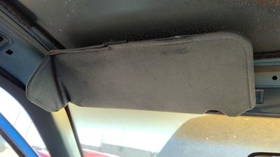 1988-1991 Olds Cutlass Cierra Driver Left Sun Visor Oem Blue
