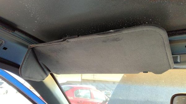 1988-1991 Olds Cutlass Cierra Driver Left Sun Visor Oem Blue — photo 4