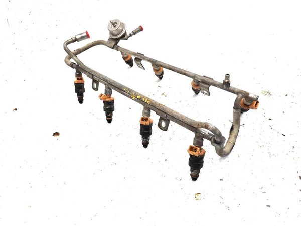 1985-2003 Ford F150 Complete Fuel Rail With Injectors Set Loaded Oem 5.0L — photo 8