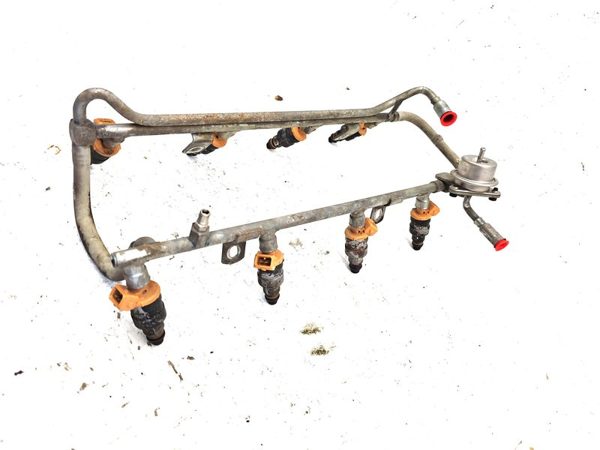 1985-2003 Ford F150 Complete Fuel Rail With Injectors Set Loaded Oem 5.0L — photo 9